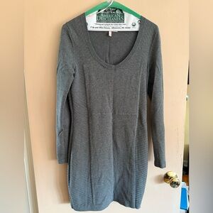 Victoria’s Secret - Gray Long Sleeve Sweater Dress - Size M